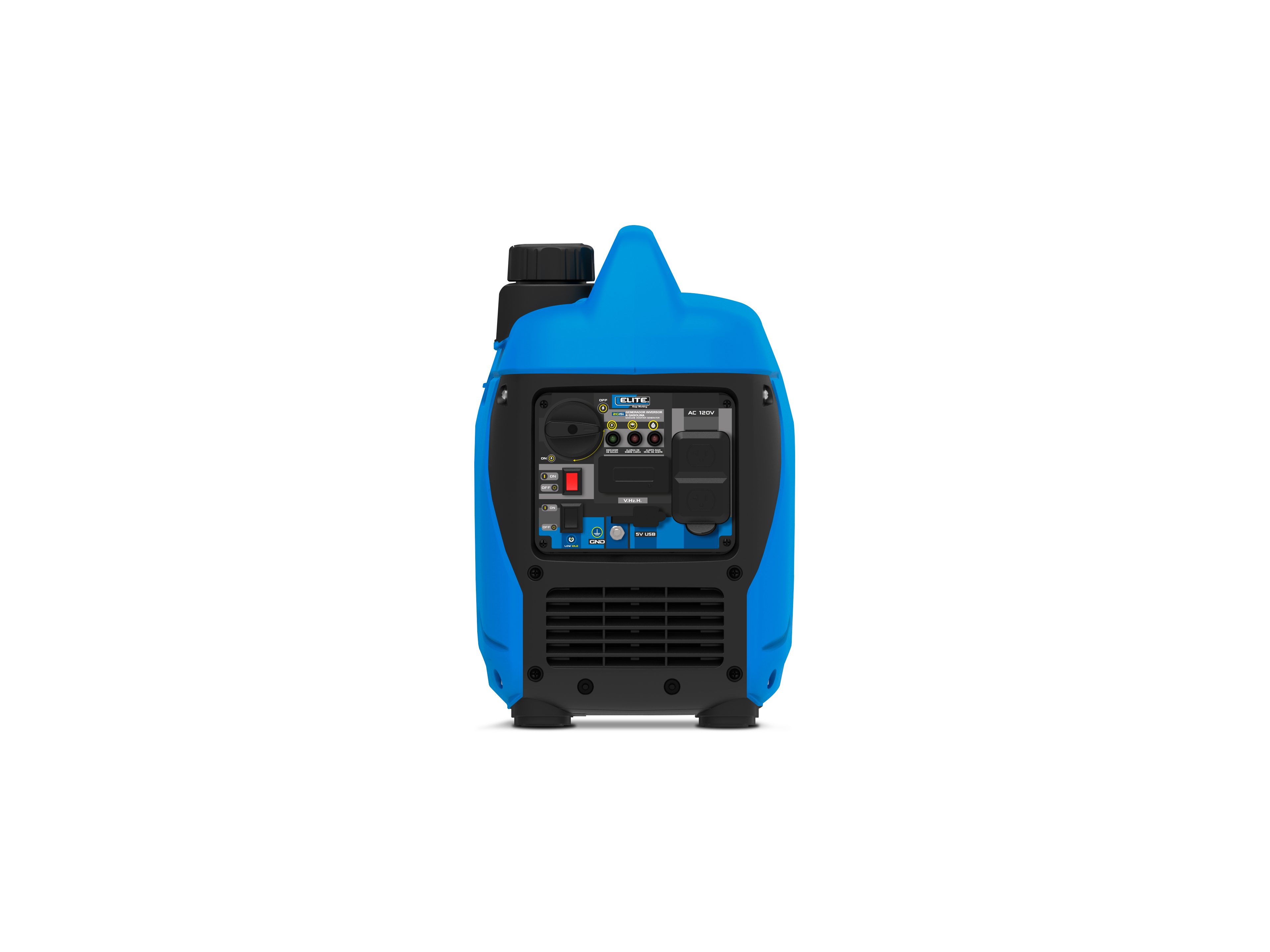 Generador Inversor Portátil a Gasolina ELITE 1.5 Kw . 120 V - 60 Hz, Arranque Manual
